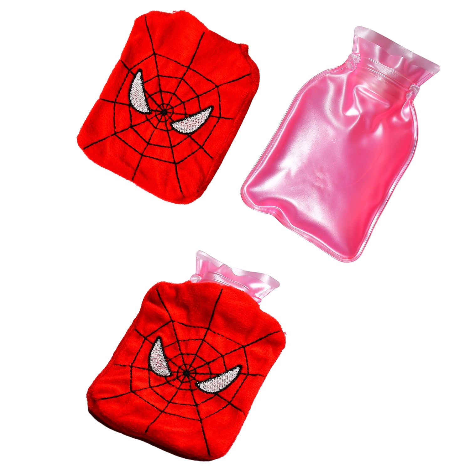 6508 Spiderman small Hot Water Bag with Cover for Pain Relief, Neck, Shoulder Pain and Hand, Feet Warmer, Menstrual Cramps. DeoDap 6508 Spiderman small Hot Water Bag with Cover for Pain Relief, Neck, Shoulder Pain and Hand, Feet Warmer, Menstrual Cramps. DeoDap